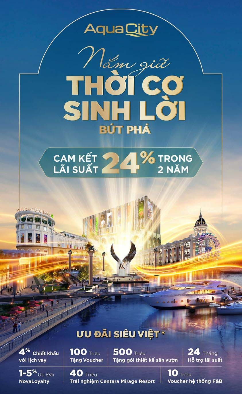 cap nhat thong tin mo ban phan khu vip nhat aqua city dong nai