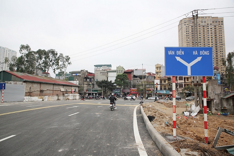 chinh thuc thong xe tuyen duong tu nguyen xien den duong 70 ha dong