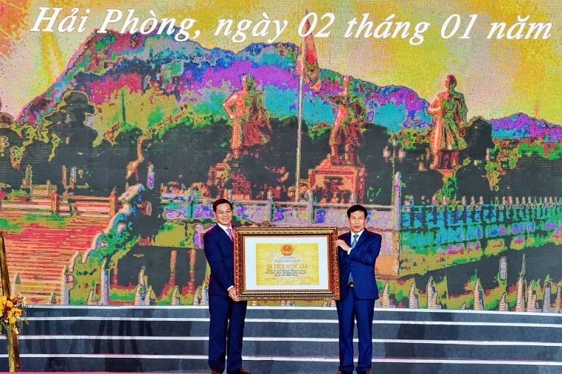 hai phong don nhan bang xep hang di tich lich su quoc gia khu di tich bach dang giang