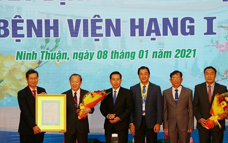 benh vien da khoa tinh ninh thuan nhan danh hieu benh vien hang i