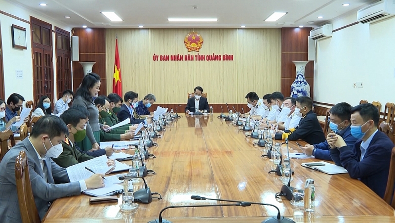 quang binh yeu cau day nhanh tien do giai phong mat bang du an trung tam dien luc quang trach