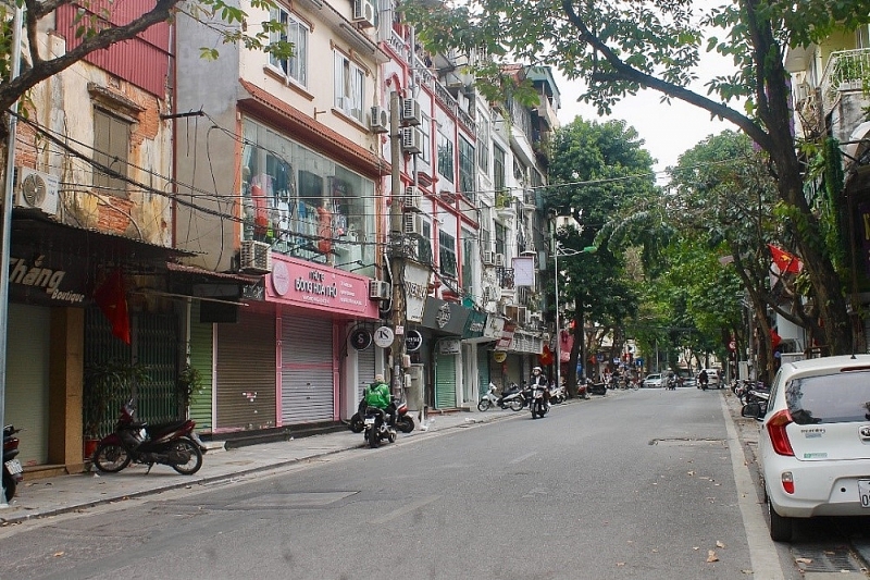 ha noi pho phuong vang lang trong ngay dau tien di lam sau ky nghi tet