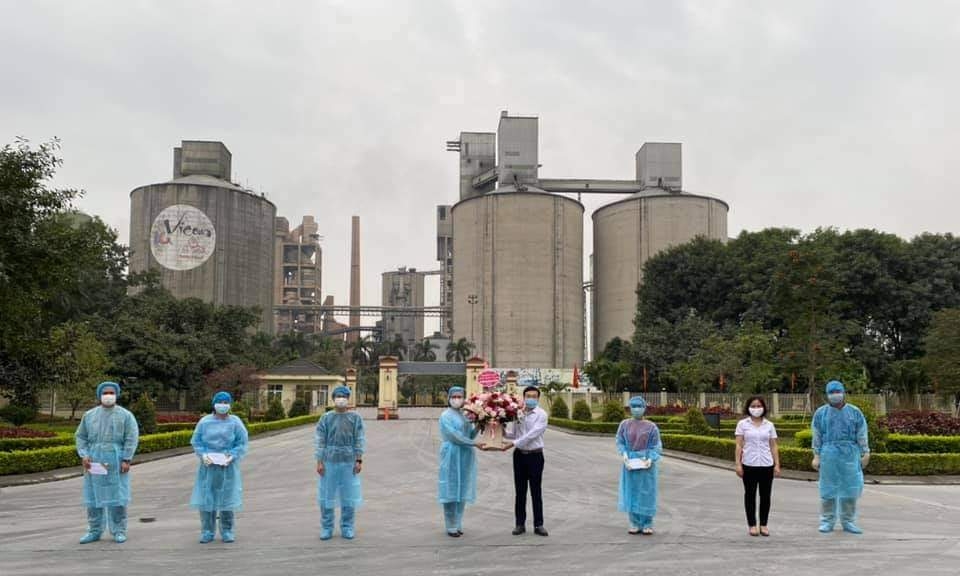 Toàn bộ lao động tại Công ty Vicem Hoàng Thạch đều âm tính với SARS-CoV-2
