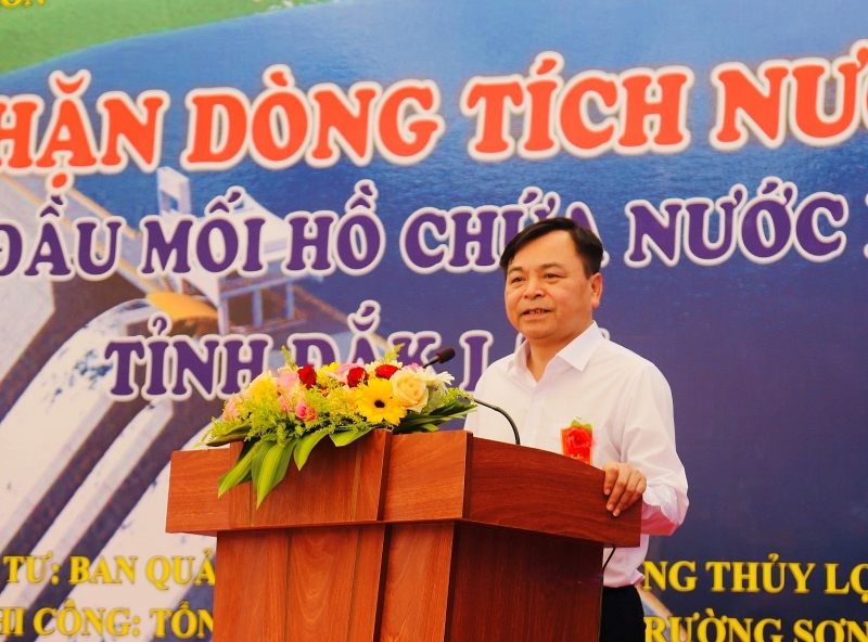 chan dong tich nuoc du an xay dung cong trinh ho chua nuoc ea hleo 1