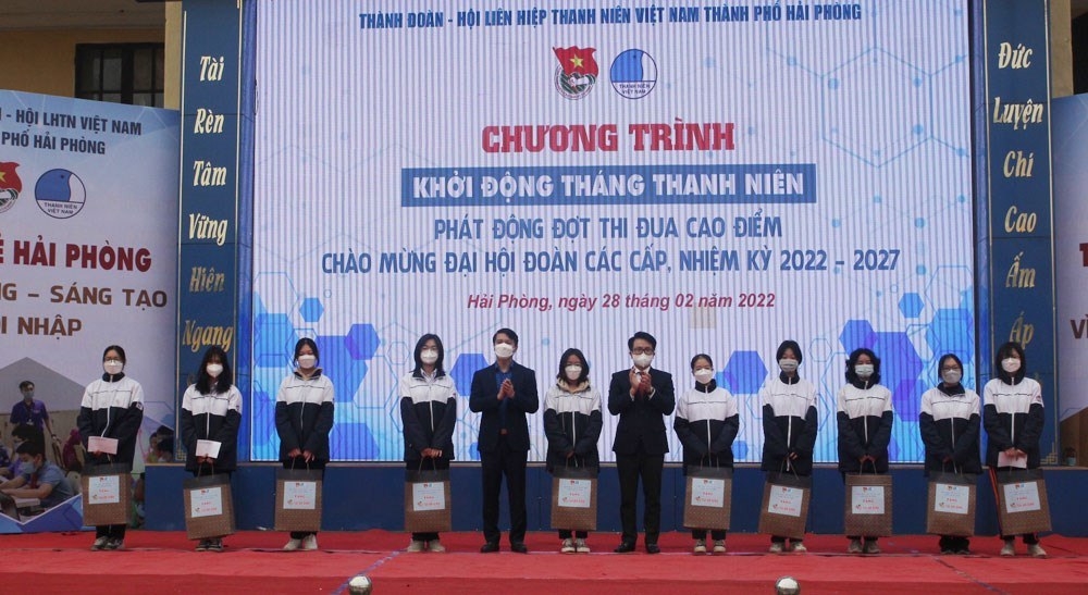 Hải Phòng: Khởi động Tháng Thanh niên năm 2022