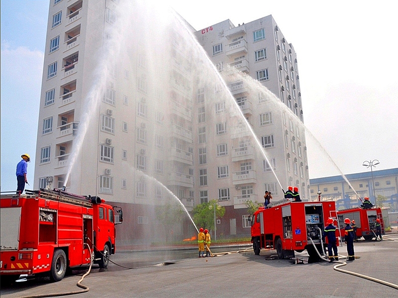 ha noi 30 cong trinh phai duoc cap van ban chap thuan ket qua nghiem thu ve phong chay chua chay