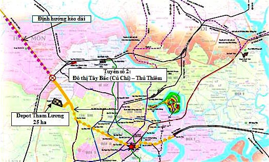 Thành phố Hồ Chí Minh phê duyệt hệ số điều chỉnh giá đất tuyến metro số 2