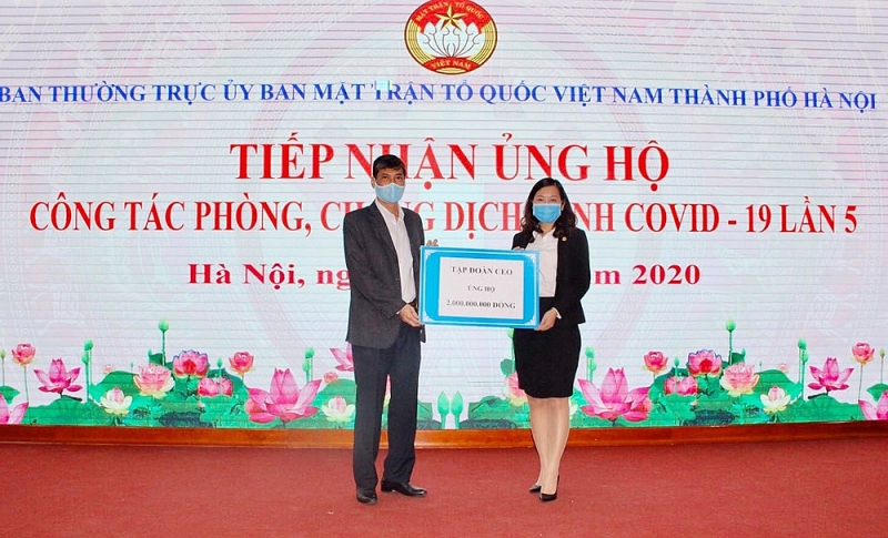 tap doan ceo ung ho 2 ty dong cung ha noi chong dich covid 19