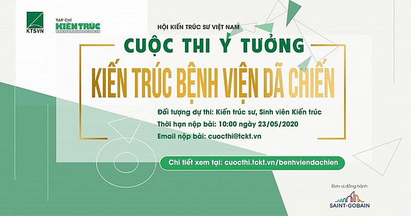 hoi kien truc su viet nam to chuc cuoc thi thiet ke y tuong kien truc benh vien da chien