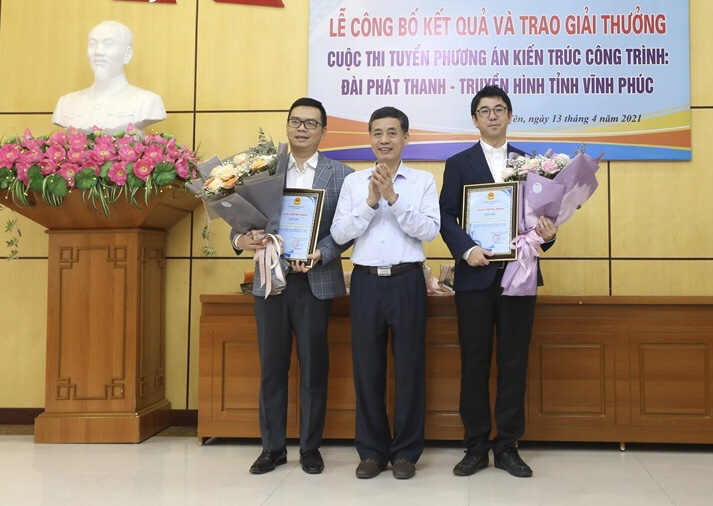 vinh phuc cong bo va trao giai cuoc thi tuyen phuong an kien truc cong trinh dai phat thanh va truyen hinh tinh