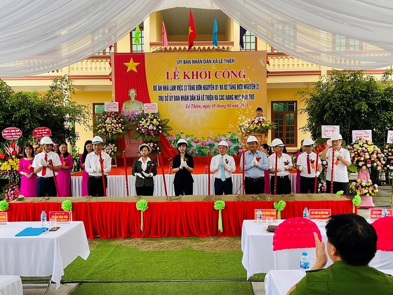 an duong hai phong khoi cong 20 cong trinh chao mung bau cu dai bieu quoc hoi khoa xv