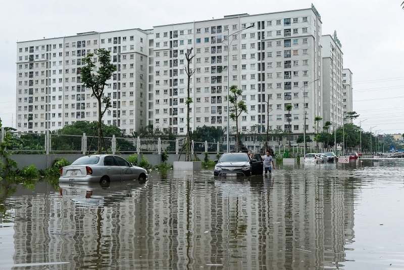 ha noi tap trung lo thoat nuoc truoc mua mua bao 2021