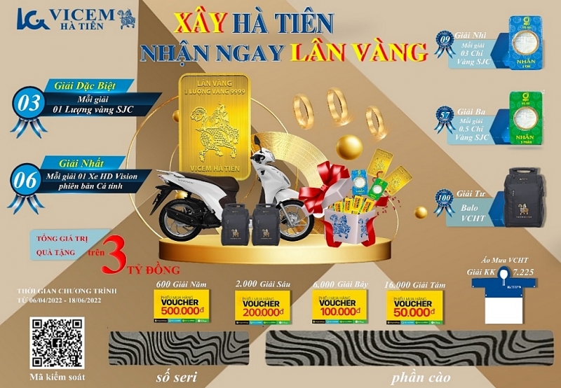 xi mang vicem ha tien trien khai chuong trinh xay ha tien nhan ngay lan vang