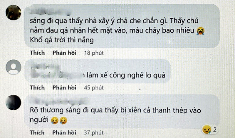 ha noi di qua cong trinh dang thi cong tai xe bi thanh sat vang trung dau