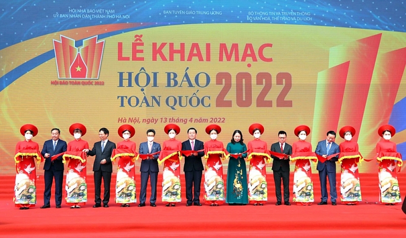 khai mac hoi bao toan quoc 2022 bao chi viet nam doan ket chuyen nghiep hien dai nhan van