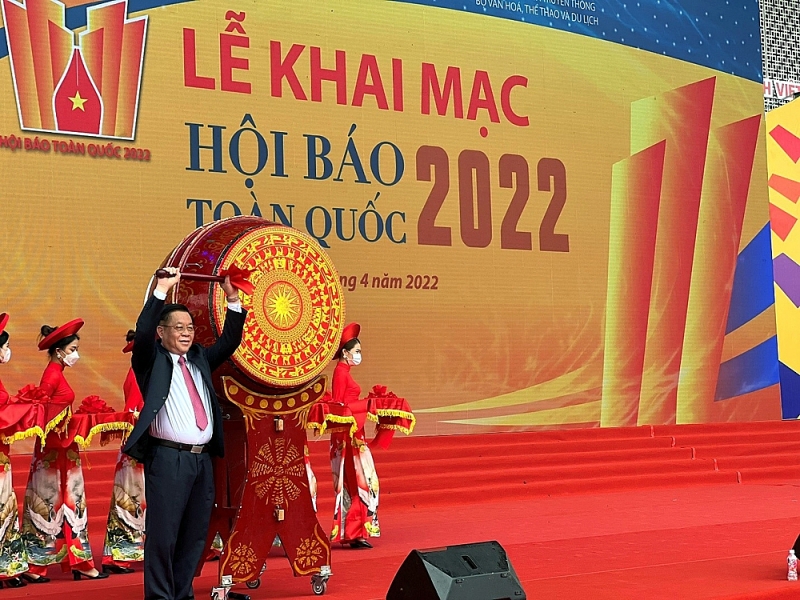 khai mac hoi bao toan quoc 2022 bao chi viet nam doan ket chuyen nghiep hien dai nhan van