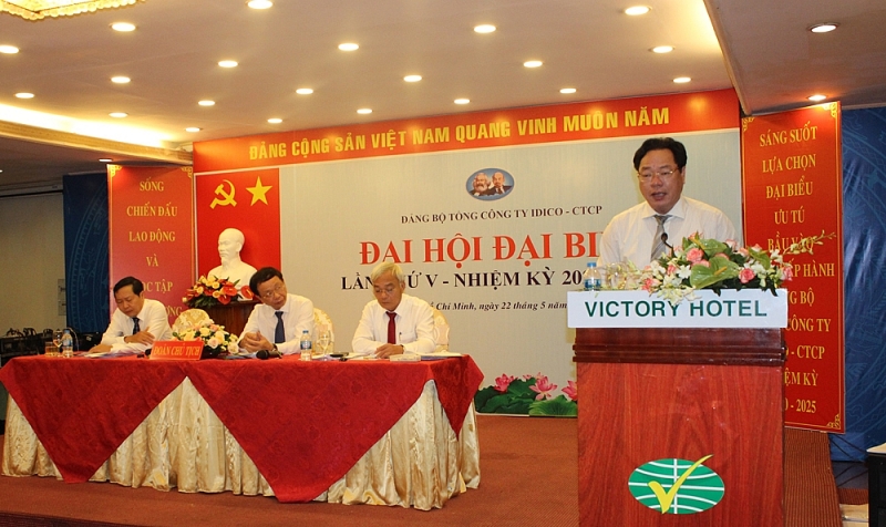 dai hoi dai bieu dang bo tong cong ty idico ctcp nhiem ky 2020 2025 thanh cong tot dep