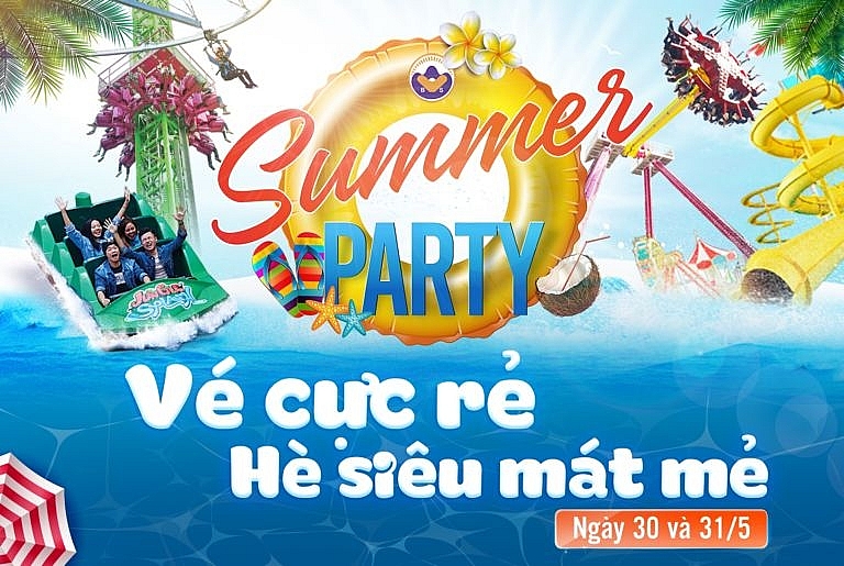 chao he ruc ro cung summer party