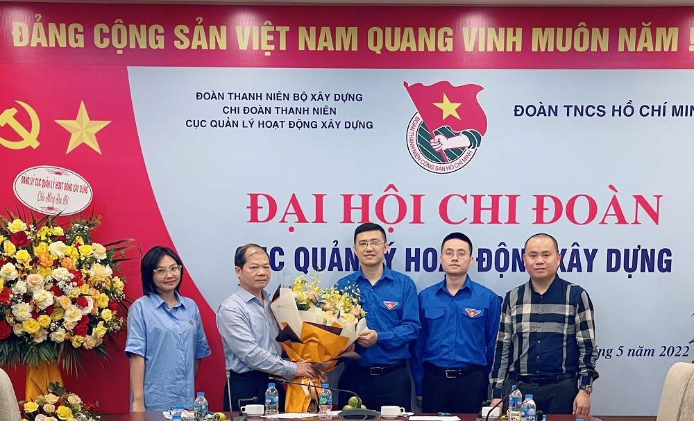 Chi đoàn Cục Quản lý hoạt động xây dựng tổ chức thành công Đại hội Chi đoàn nhiệm kỳ 2022-2024