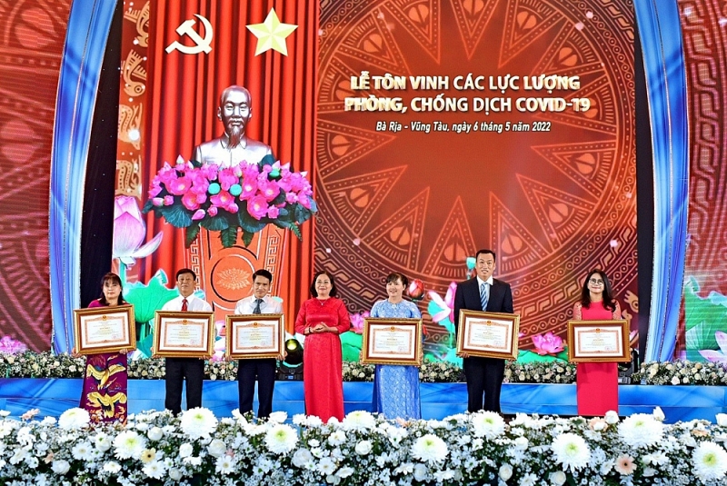 ba ria vung tau ton vinh cac luc luong phong chong dich covid 19