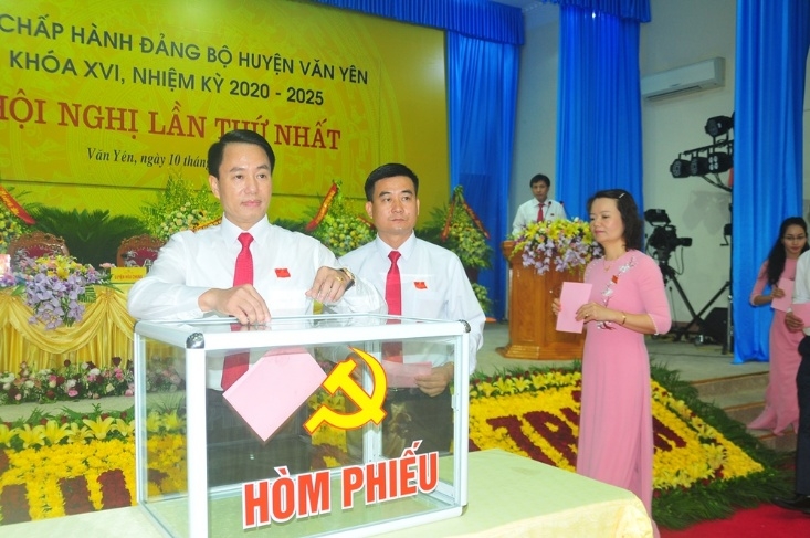 Văn Yên (Yên Bái): Bí thư Huyện ủy khóa XV tái đắc cử trong nhiệm kỳ mới