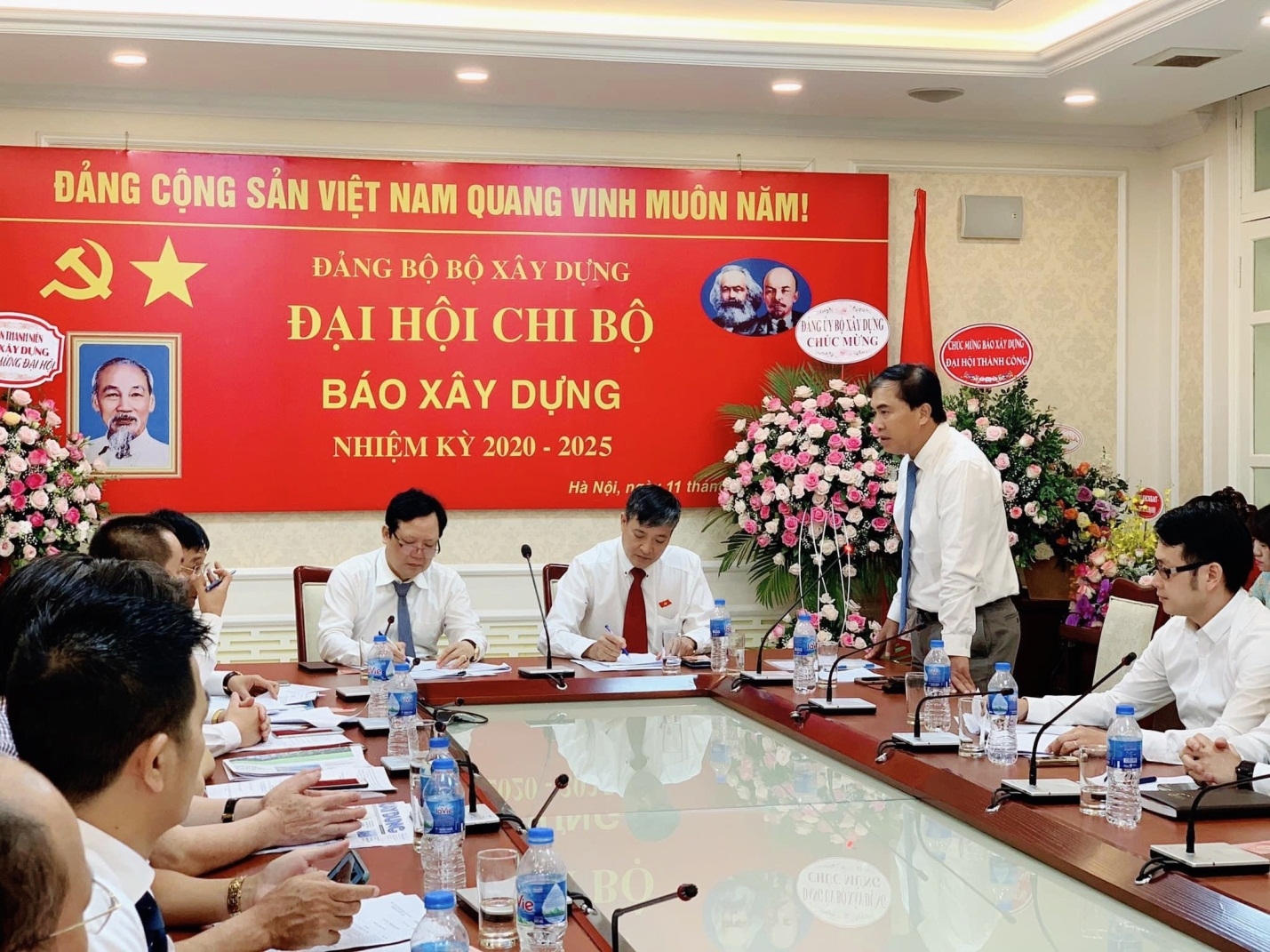 Đại hội Chi bộ Báo Xây dựng nhiệm kỳ 2020-2025 thành công tốt đẹp