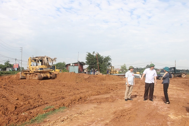 vinh phuc thu hoi va ban giao dat thuc hien du an cho dau moi nong san