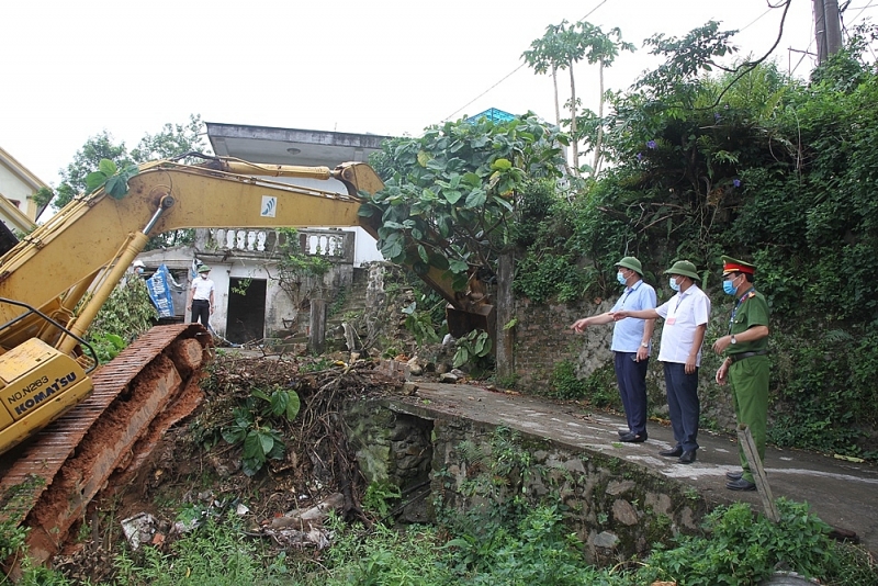 tam dao vinh phuc ho tro nguoi dan thao do cong trinh tren dat da thu hoi