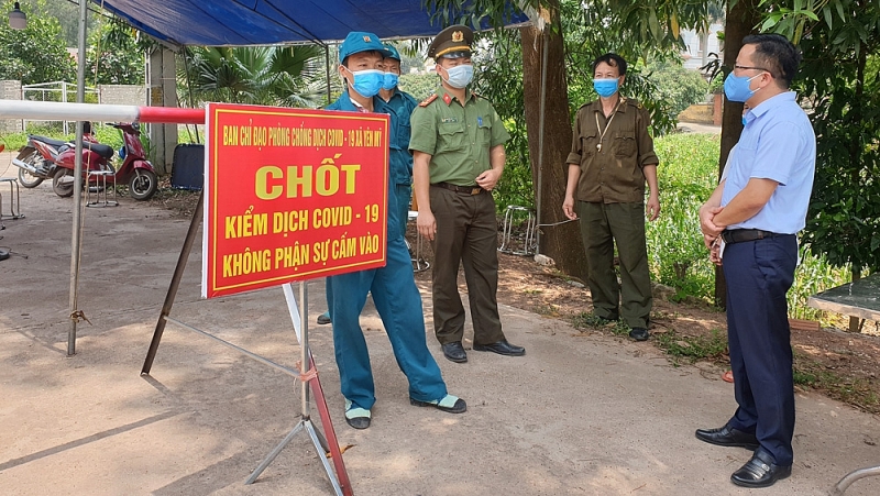 bac giang dieu chinh bien phap cach ly xa hoi sang gian cach xa hoi voi huyen lang giang