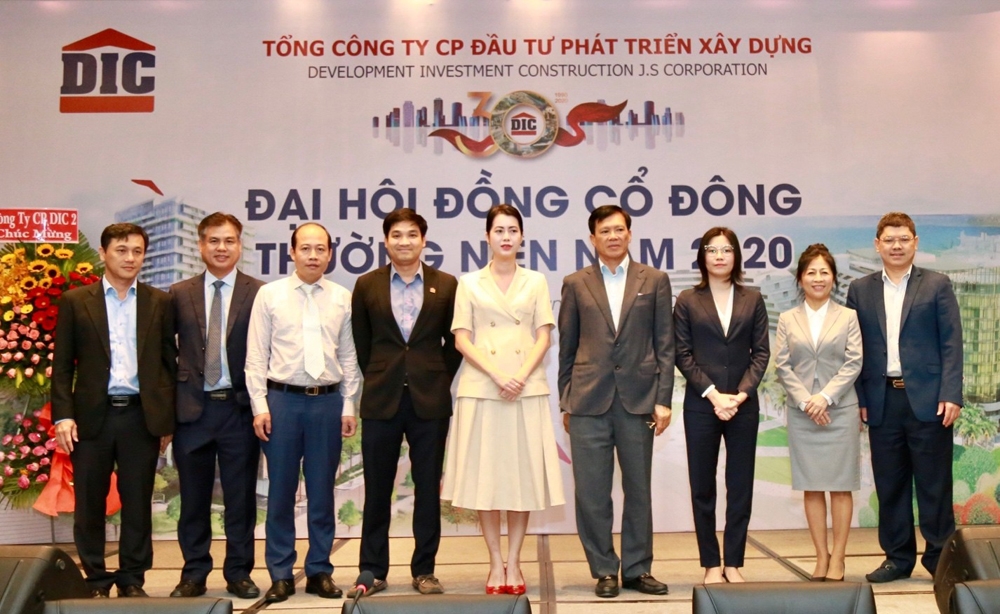 Đại hội đồng cổ đông DIC 2020: Mục tiêu doanh thu hợp nhất 2.500 tỷ đồng