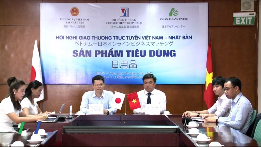 Lần đầu kết nối trực tuyến doanh nghiệp Việt Nam - Nhật Bản trong lĩnh vực hàng tiêu dùng