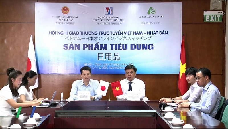 la n da u ket noi truc tuyen doanh nghiep viet nam nhat ban trong linh vuc hang tieu dung