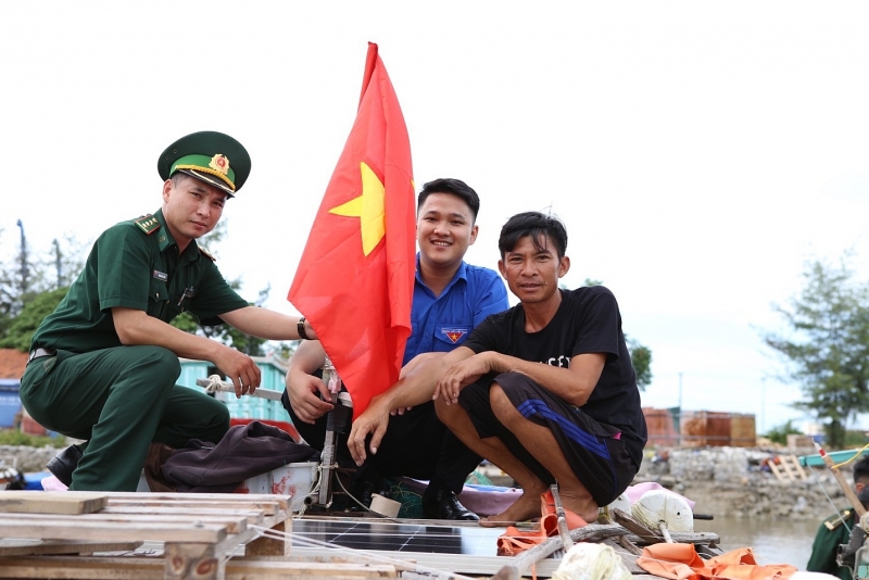 doan thanh nien bao xay dung voi cac hoat dong tinh nguyen thiet thuc tai huyen dao cat hai