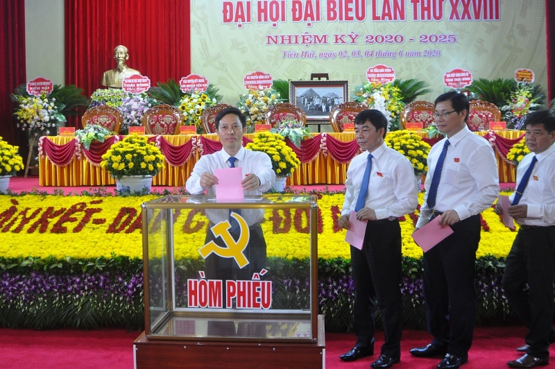 thai binh chuan bi chu dao cho dai hoi dang bo cac cap