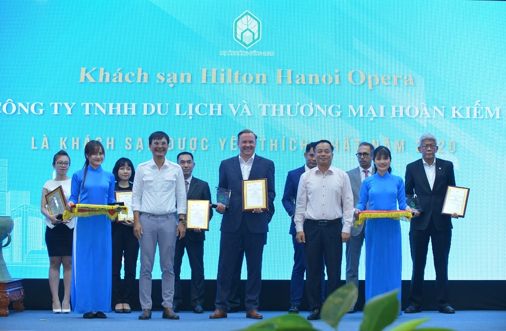 Hilton Hà Nội Opera được vinh danh là khách sạn được yêu thích nhất