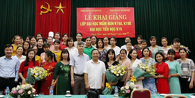 vinh phuc nang cao chat luong doi ngu giao vien mam non va tieu hoc