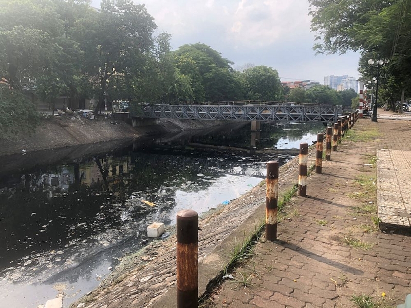 ha noi nhech nhac hai ben bo song kim nguu