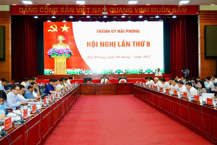 Hải Phòng: Tổ chức Hội nghị Thành ủy lần thứ 8