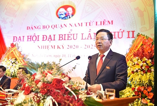 dong chi tran duc hoat duoc bau lam bi thu quan uy nam tu liem