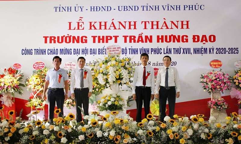 vinh phuc khanh thanh cong trinh truong thpt tran hung dao