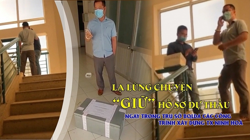 la lung chuyen giu ho so du thau ngay trong tru so ban quan ly du an cac cong trinh xay dung thi xa ninh hoa