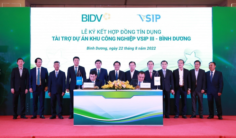 BIDV tài trợ 4.600 tỷ đồng xây dựng Khu công nghiệp Vsip III