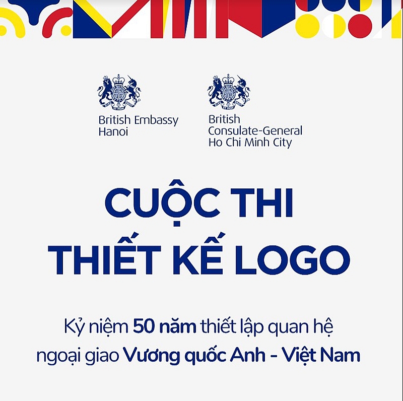 khoi dong cuoc thi thiet ke logo ky niem 50 nam quan he ngoai giao vuong quoc anh viet nam