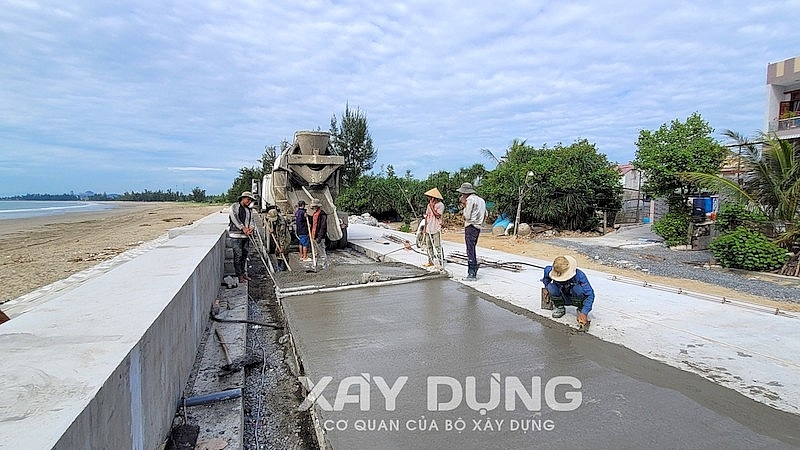 quang ngai hoan thanh nhieu cong trinh ke bao ve bo bien truoc mua mua bao