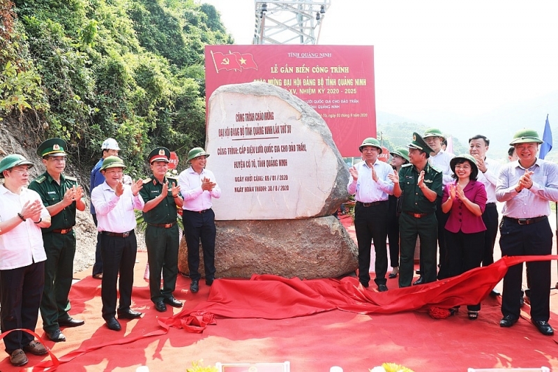 quang ninh dao tran bung sang dien luoi quoc gia truoc them dai hoi dang bo tinh