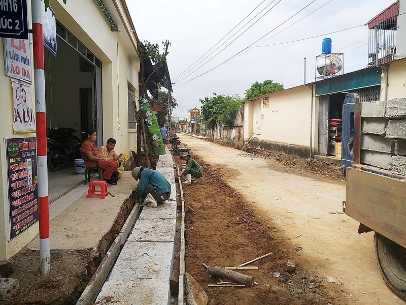 hoang hoa thanh hoa du an lam duong dang do duoc tai khoi dong