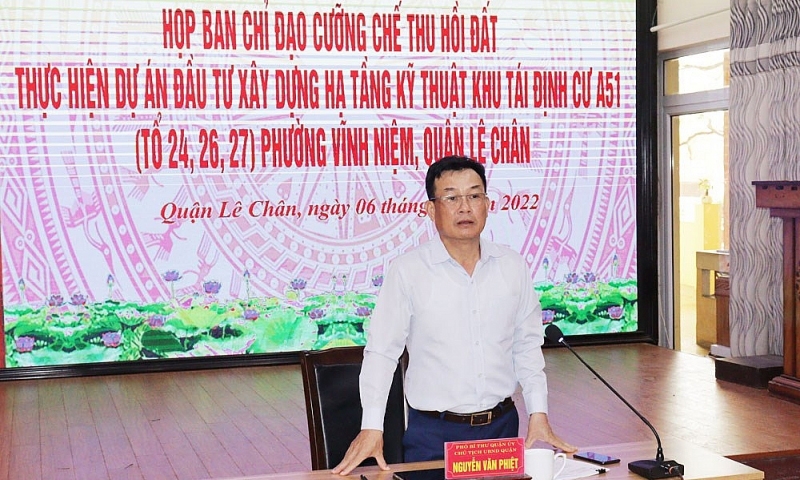 Lê Chân (Hải Phòng): Chuẩn bị cưỡng chế thu hồi đất để thực hiện dự án xây dựng