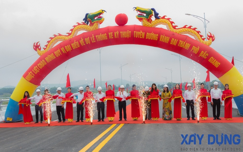 Bắc Giang: Thông xe kỹ thuật tuyến đường vành đai thành phố