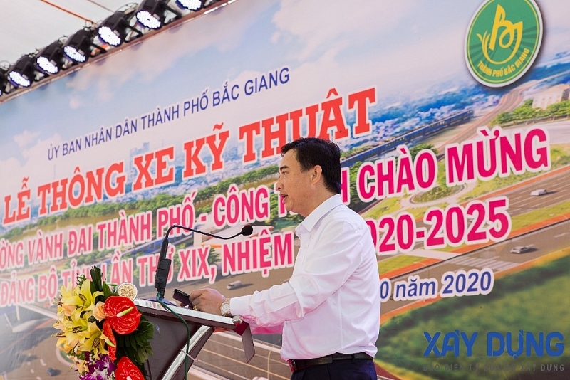 bac giang thong xe ky thuat tuyen duong vanh dai thanh pho