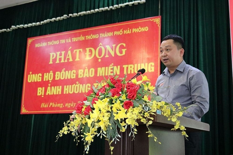 hai phong nganh thong tin va truyen thong ung ho dong bao mien trung bi thiet hai do mua lu